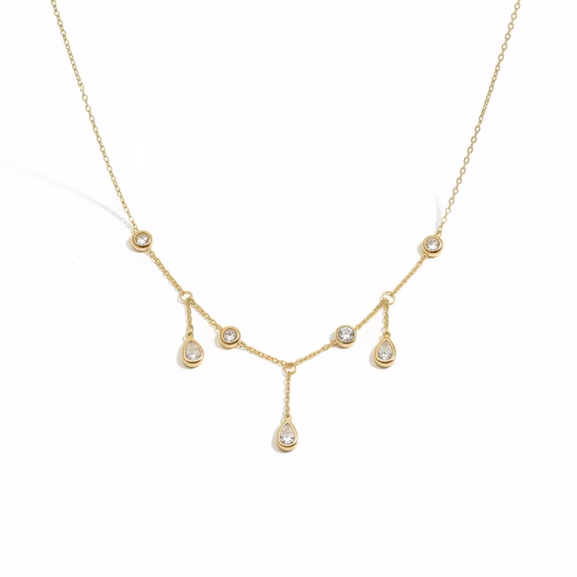 Zivara Teardrop Necklace