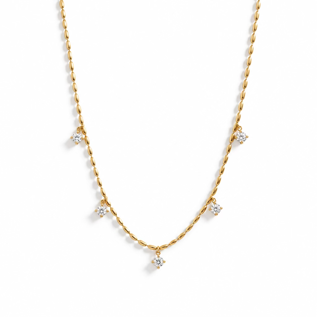 Crystal Dangler Necklace