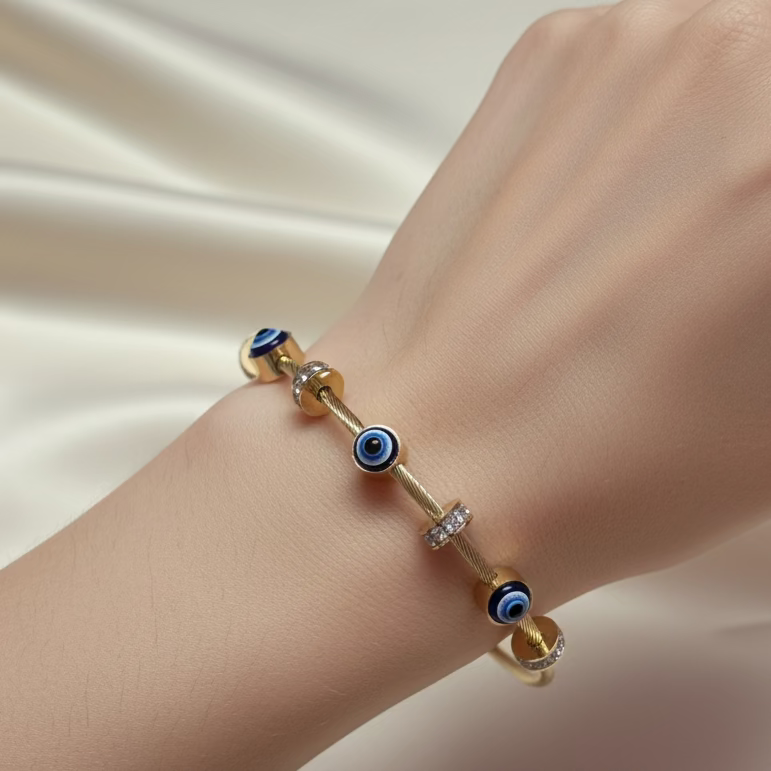 Evil Eye Kada Bracelet