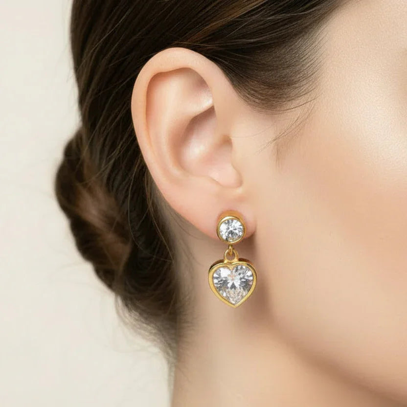 Pixie Heart Earrings