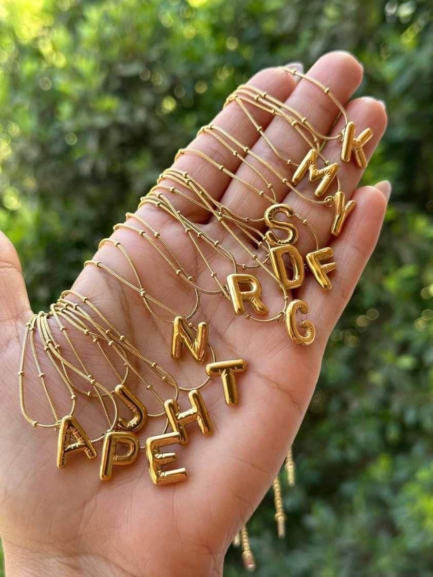 Initial Name Necklace - Aesthla