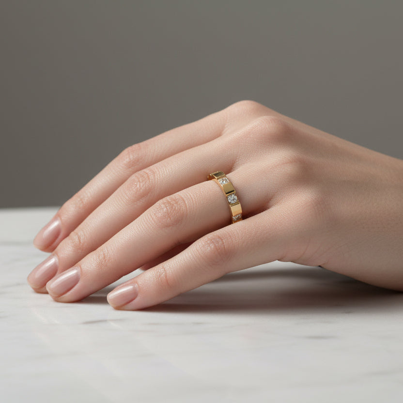 Astra Ring - Anti-Tarnish Jewelry - Aesthla