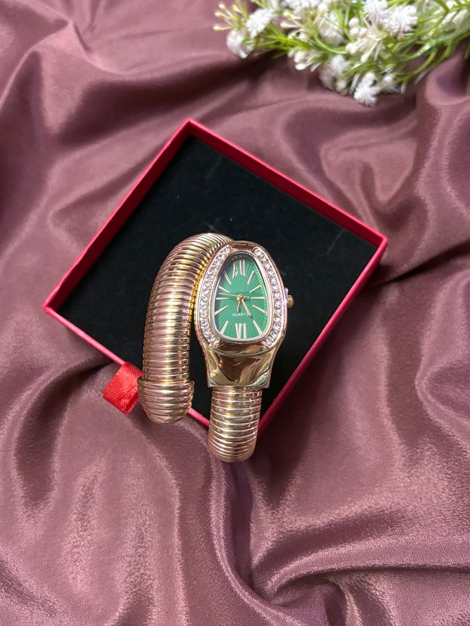 Serpanti Watch Green Dial