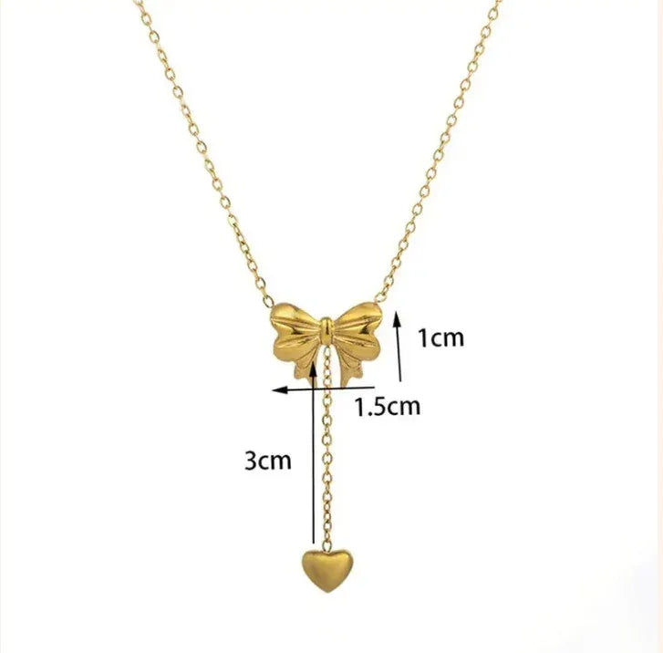 Tied with Love Necklace