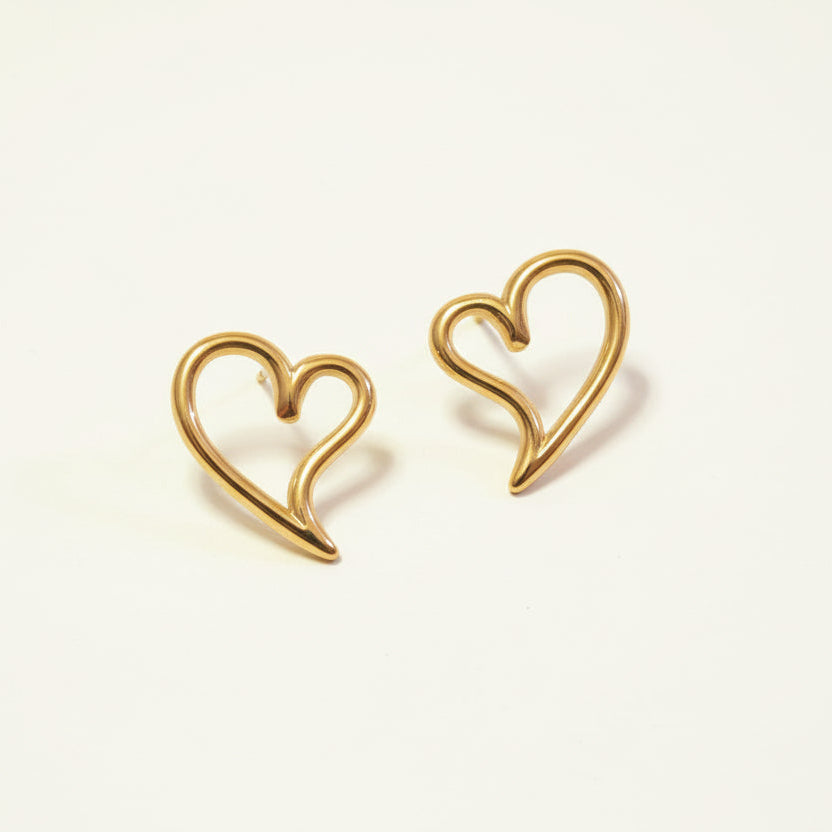 Statement Heart Earrings
