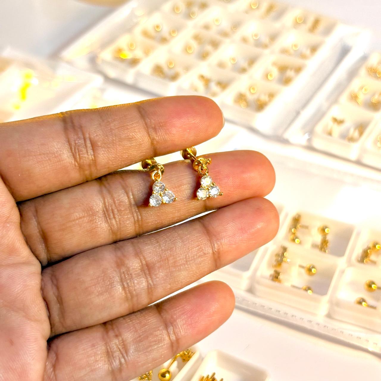 Helix Trio Studs