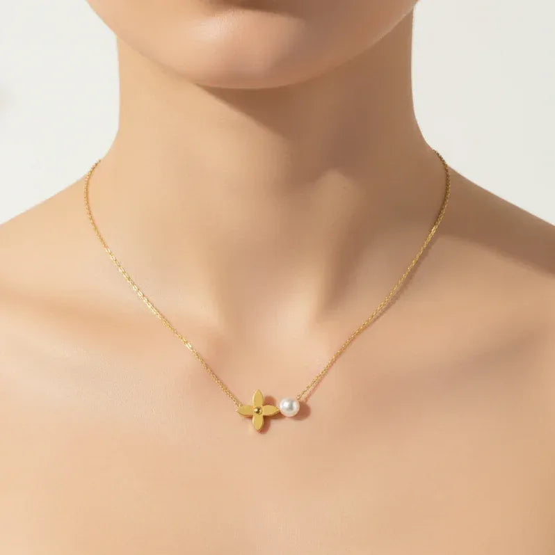 Aurora Pearl Pendant - Aesthla