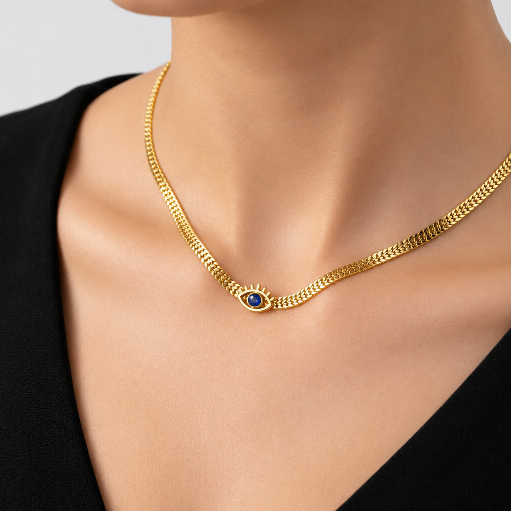 Evil Eye Necklace - Aesthla