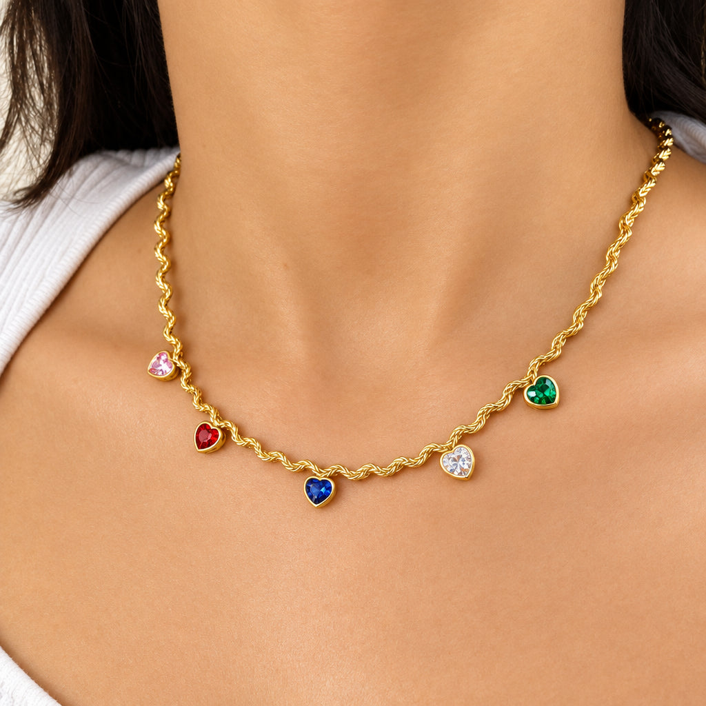 Heart Pendant Necklace - Aesthla