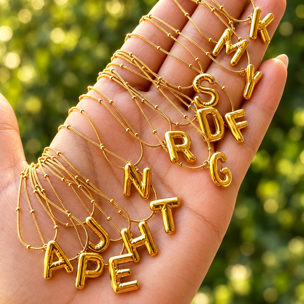Initial Name Necklace - Aesthla