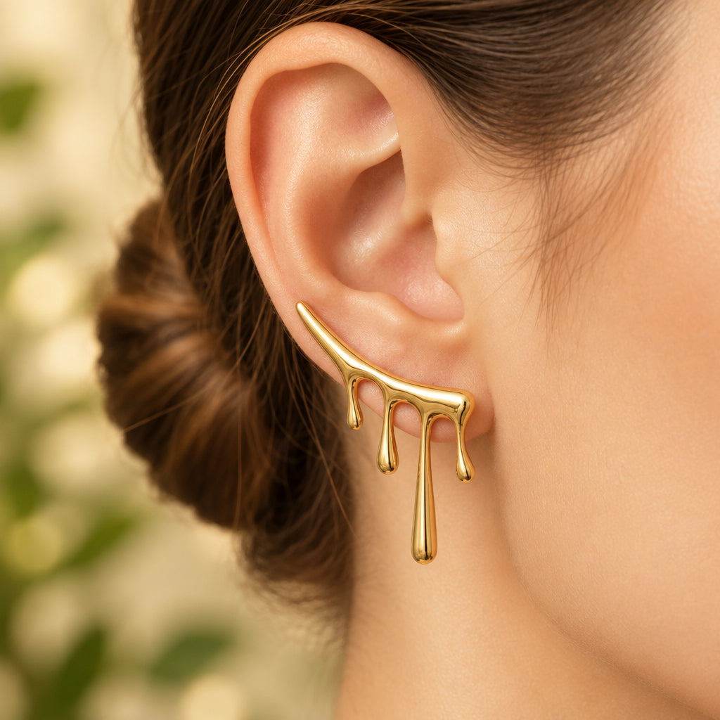 Paint Drops Earrings - Aesthla