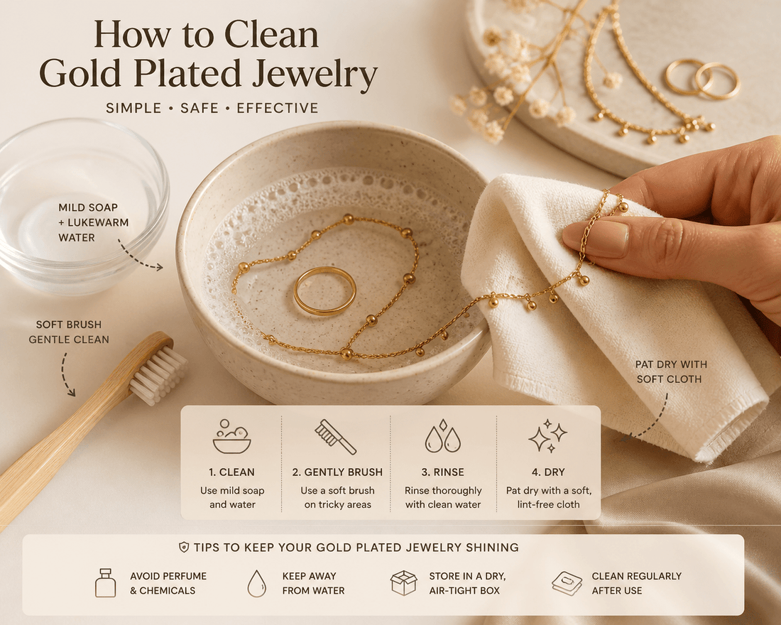 How to Clean and Care for Your Jewellery at Home: Complete Guide (2026) - Aesthla