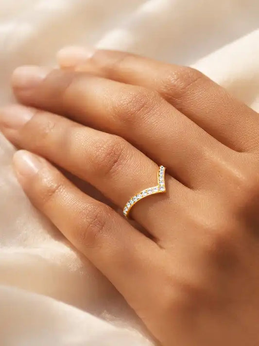 tarnish resistant silver engagement ring close-up