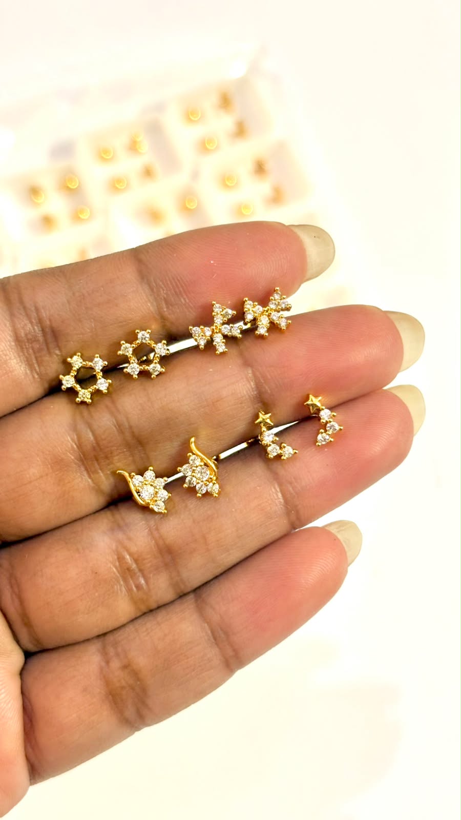 Ball Back Stud Earrings