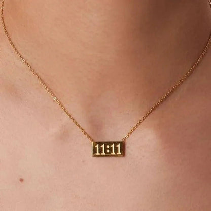 11:11 Manifest Neclace - Aesthla