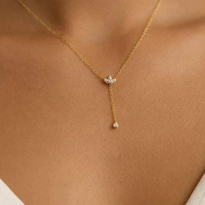 Floral Leaf Necklace