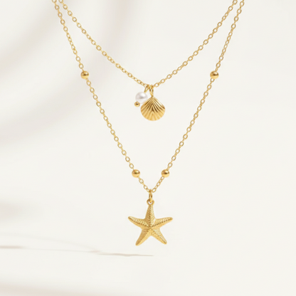 Starfish Charm Necklace