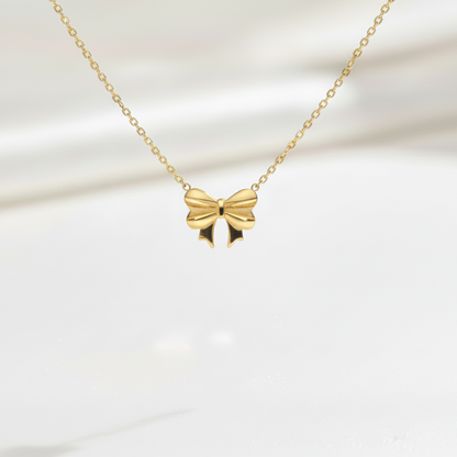 Bow Necklace