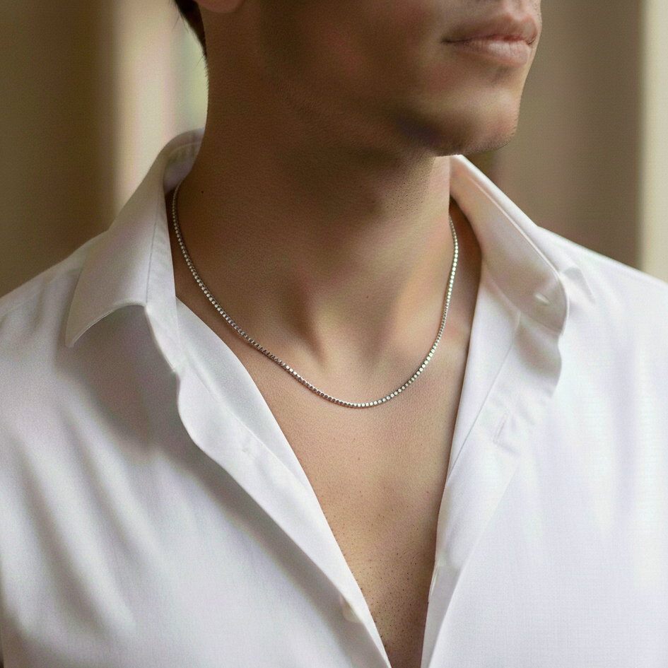 Sleek Square Link Chain