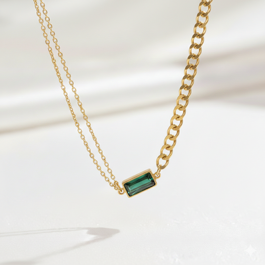 Emerlyn Green Glow Necklace