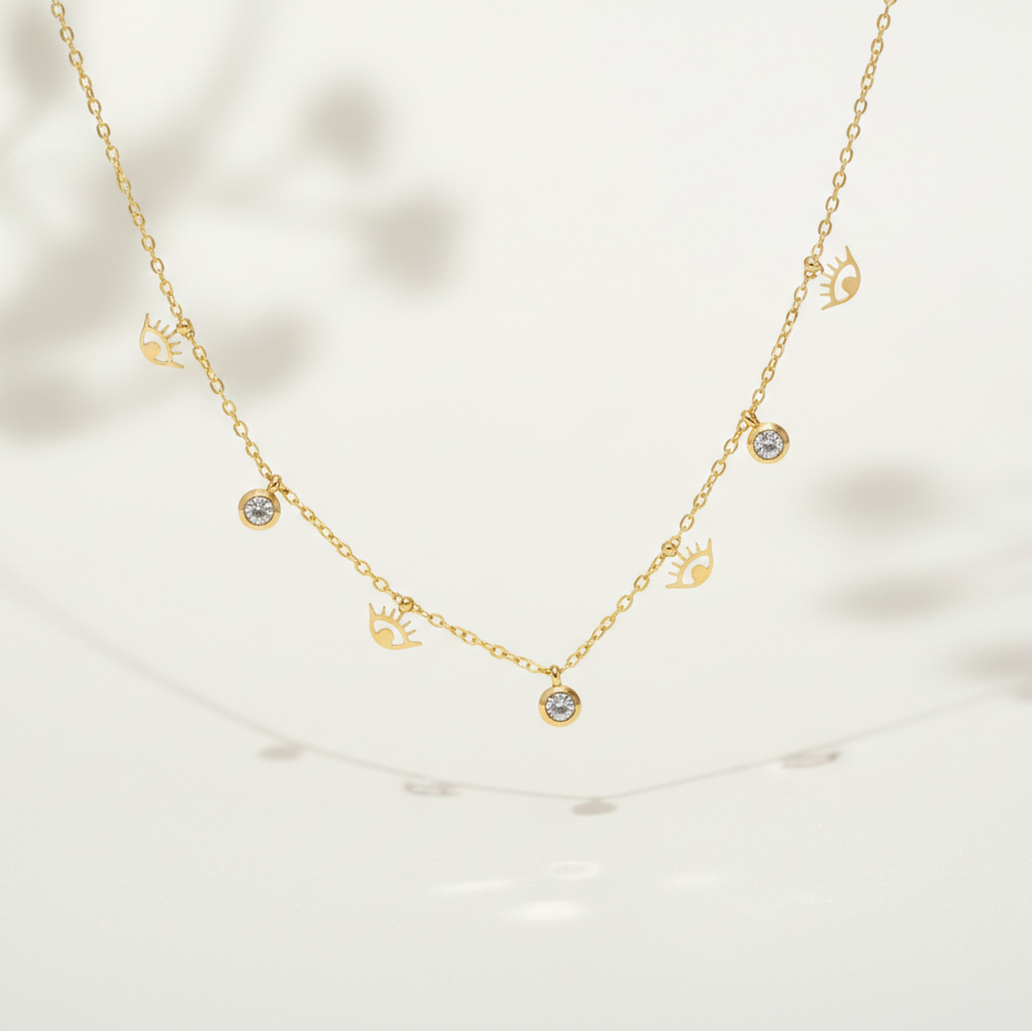 Evil Eye Charm Necklace
