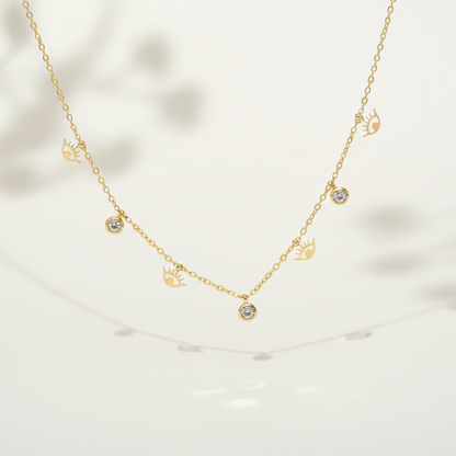 Evil Eye Charm Necklace