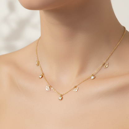 Evil Eye Charm Necklace