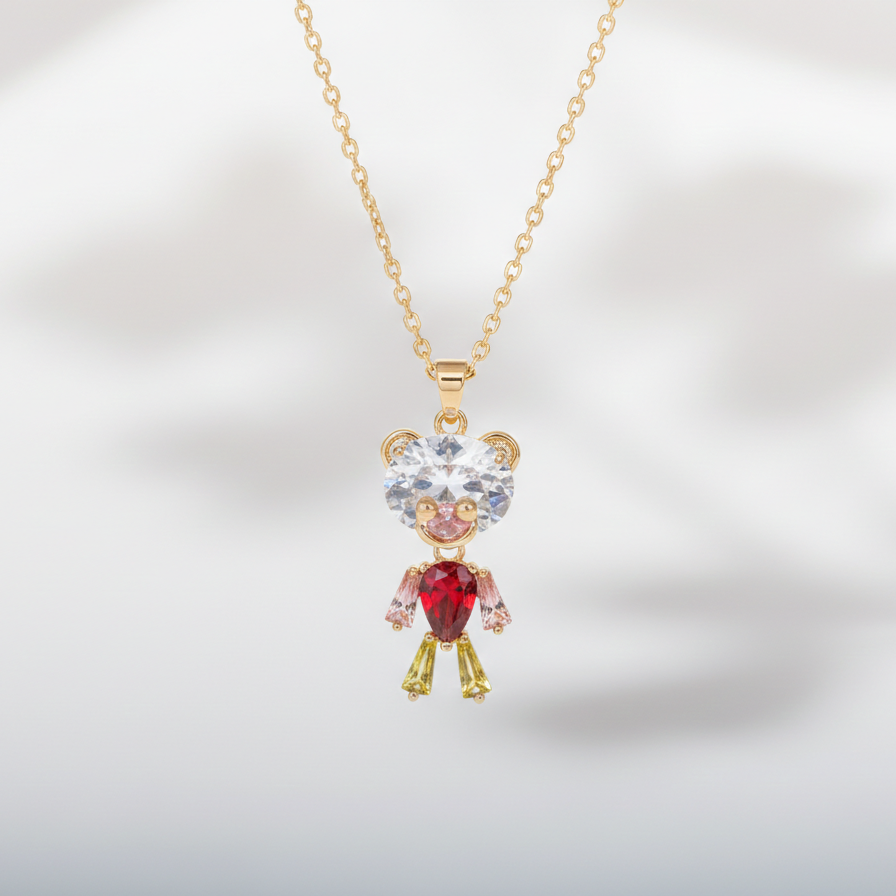 Luna Bear Necklace