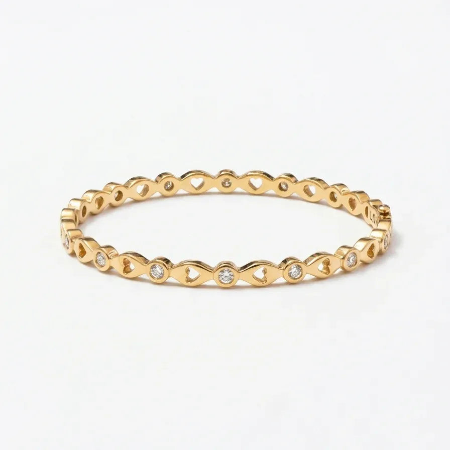 Heart Crystal Bracelet