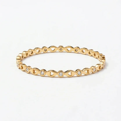 Heart Crystal Bracelet