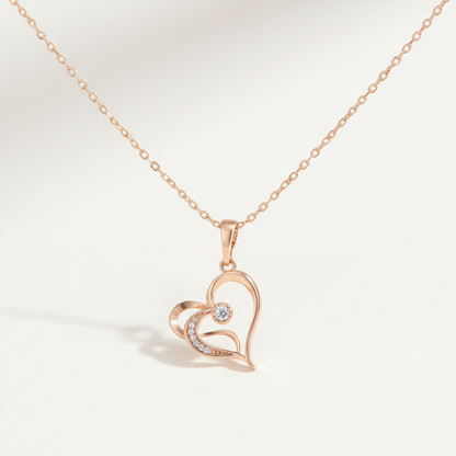 Heart Crystal Necklace