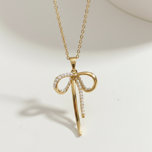 Bow Pendant Necklace