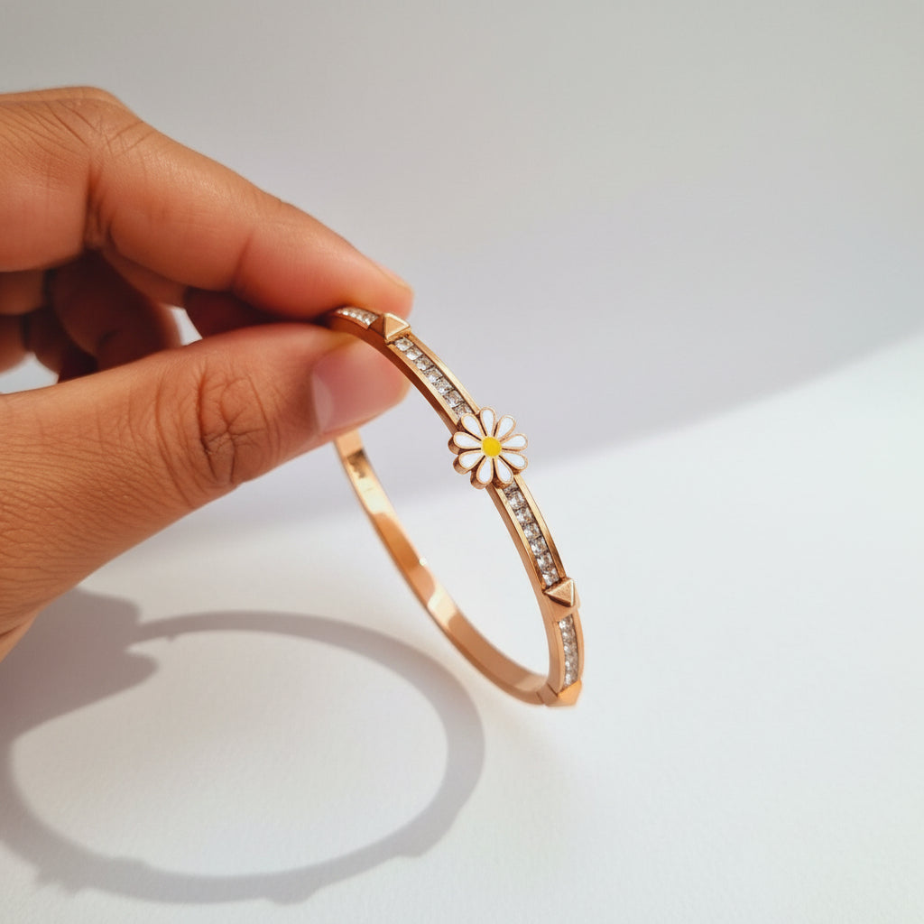 Sun flower bracelet