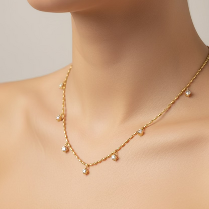 Crystal Dangler Necklace