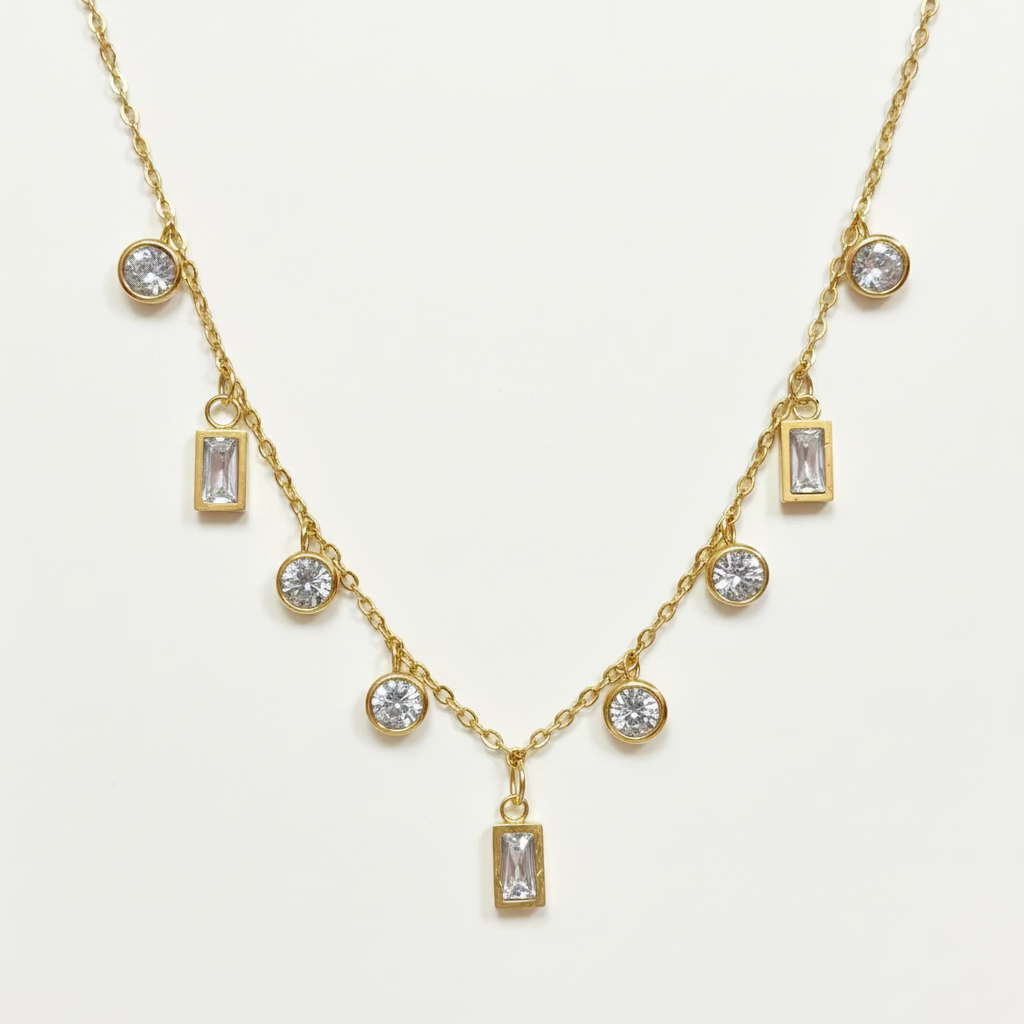 Floating Crystal Necklace