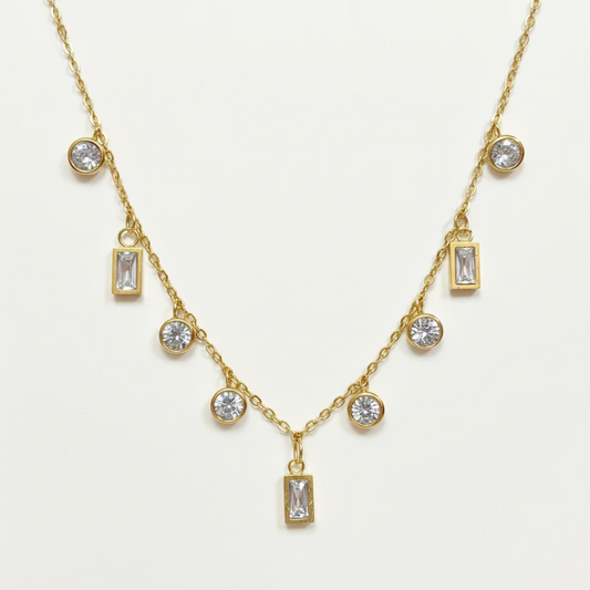 Floating Crystal Necklace