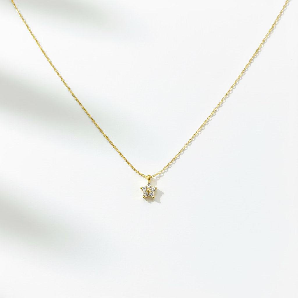 Crystal Star Necklace