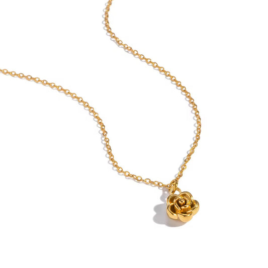 Flower Pendant Necklace