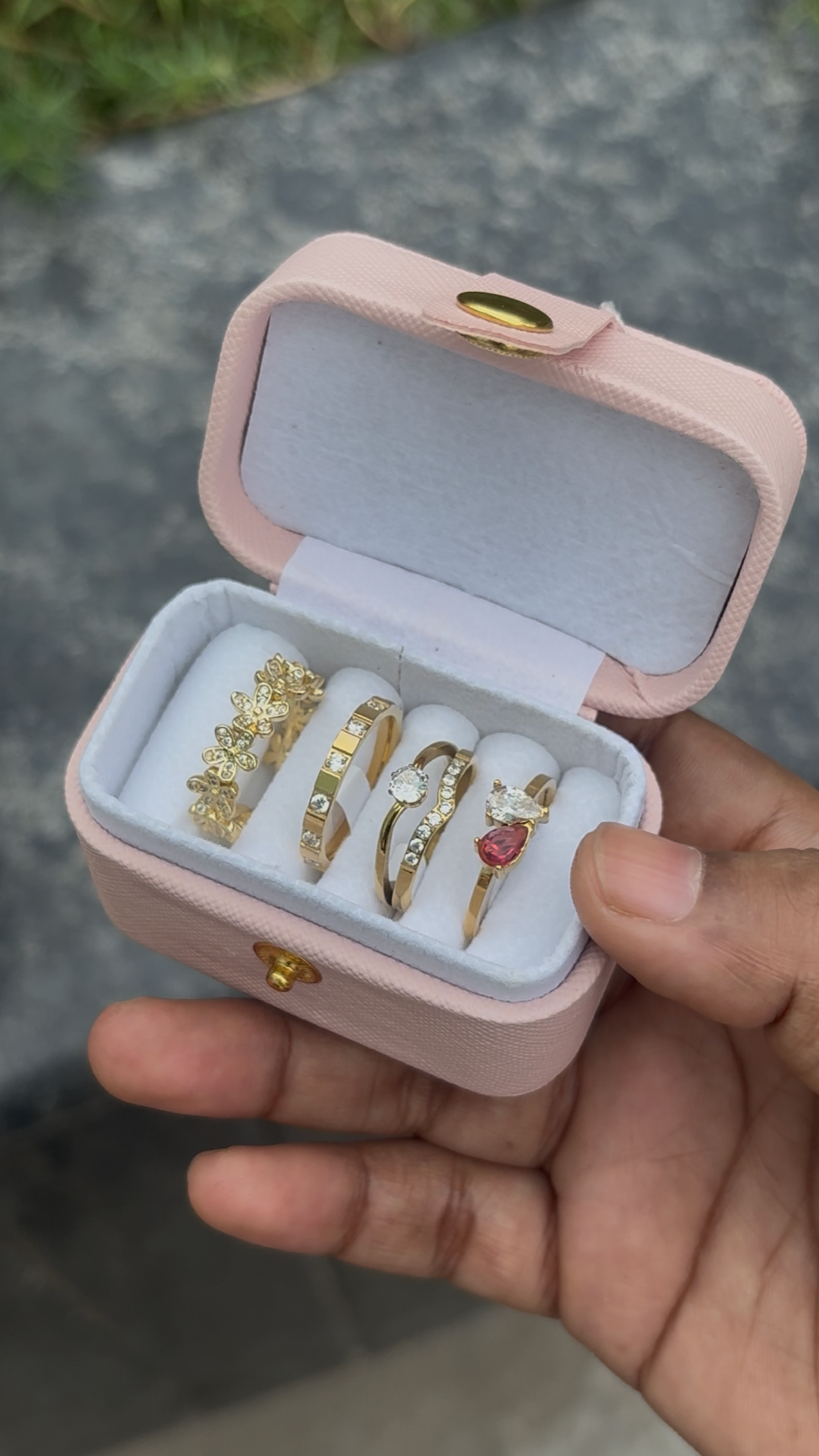4 Gold Rings Hamper Box