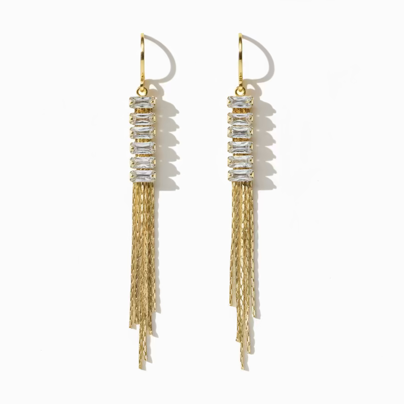 Crystal Stone Earrings