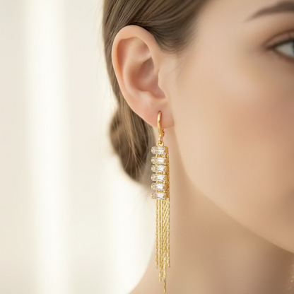 Crystal Stone Earrings