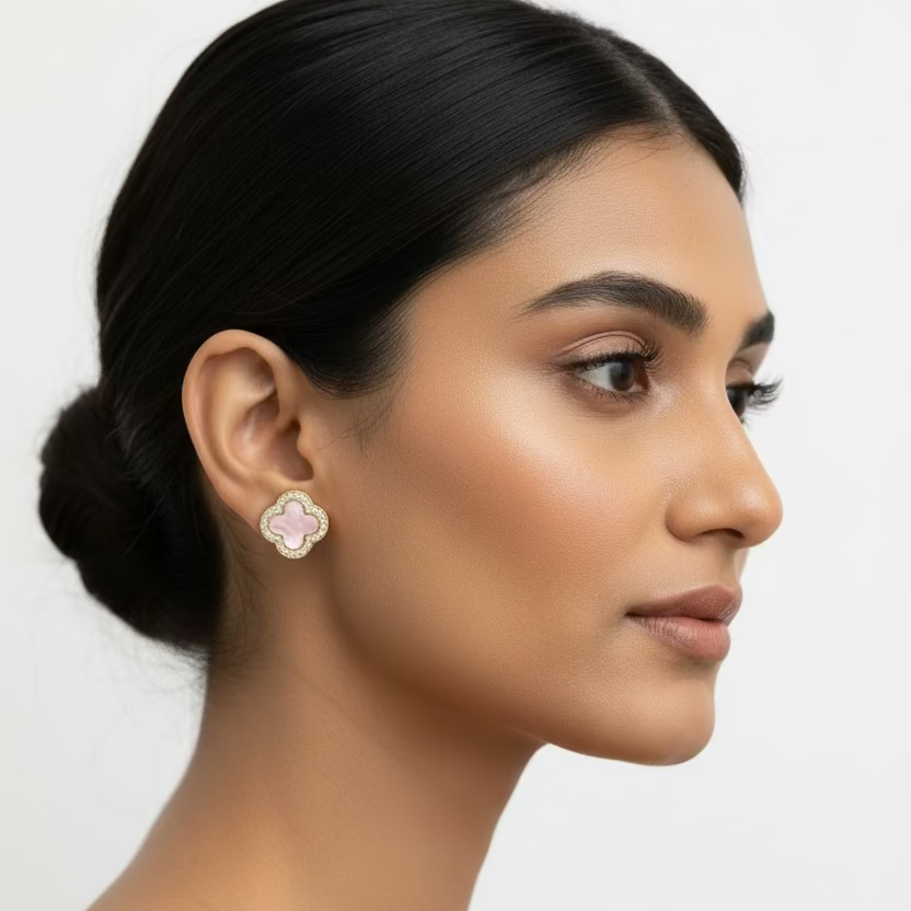 Floral Studs Earrings