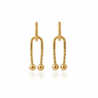 U-Bar Drop Earrings