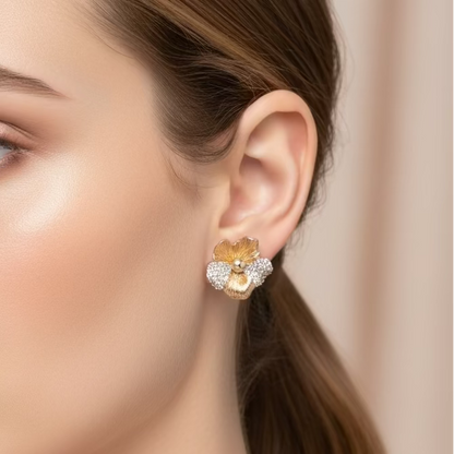 Floral Stud Earrings