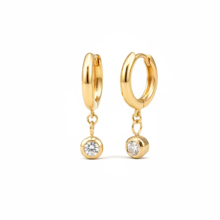 Crystal Minimal Earrings