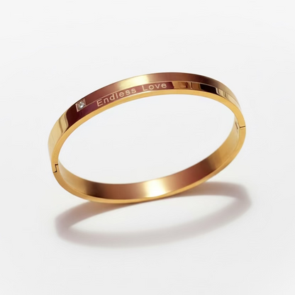 Gold Endless love Couple Bracelet