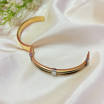 Black Cable Kada Bracelet