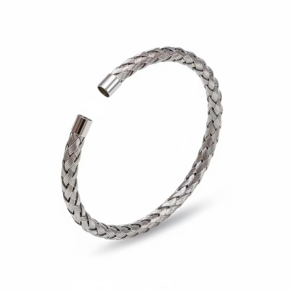 Silver Steel Bracelet