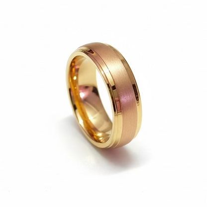 Gold Stainless Steel Ring