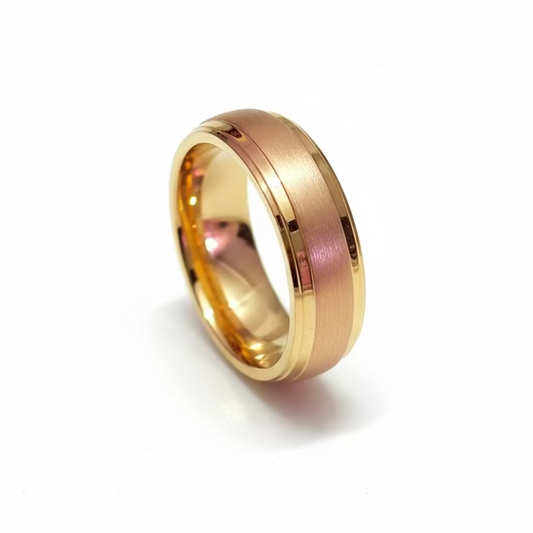 Gold Stainless Steel Ring